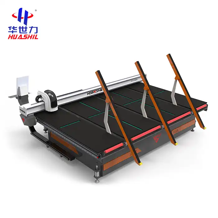 Manual glass loading machine